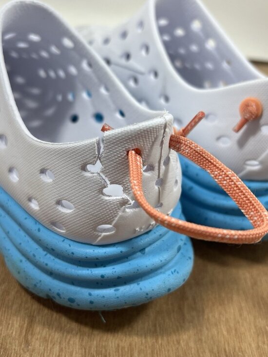 Kane Revive Active Recovery Shoes White Perforated Slip On Women Size 5 - Picture 6 of 11